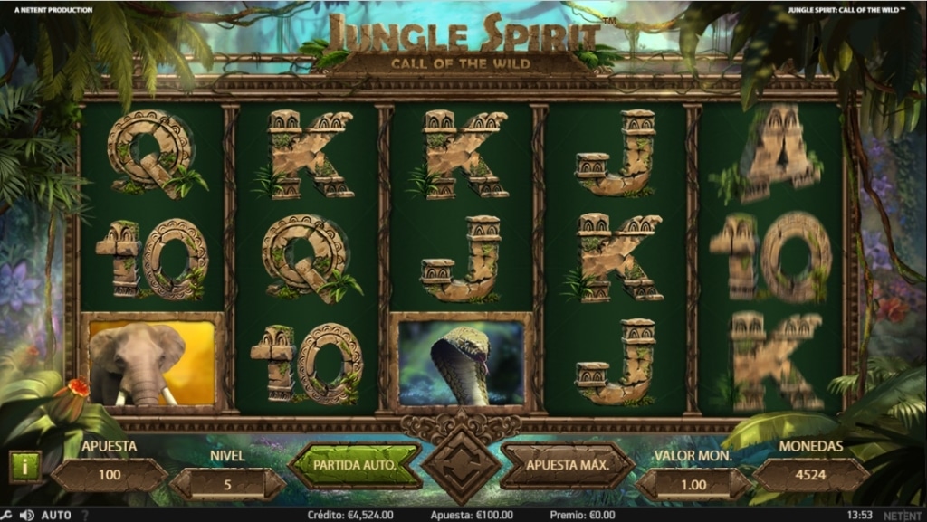 Jungle Spirit Call of the Wild spiller